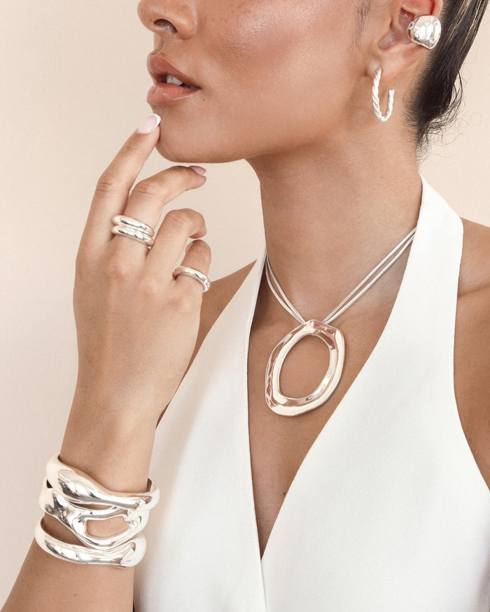 Open Abstract Cuff