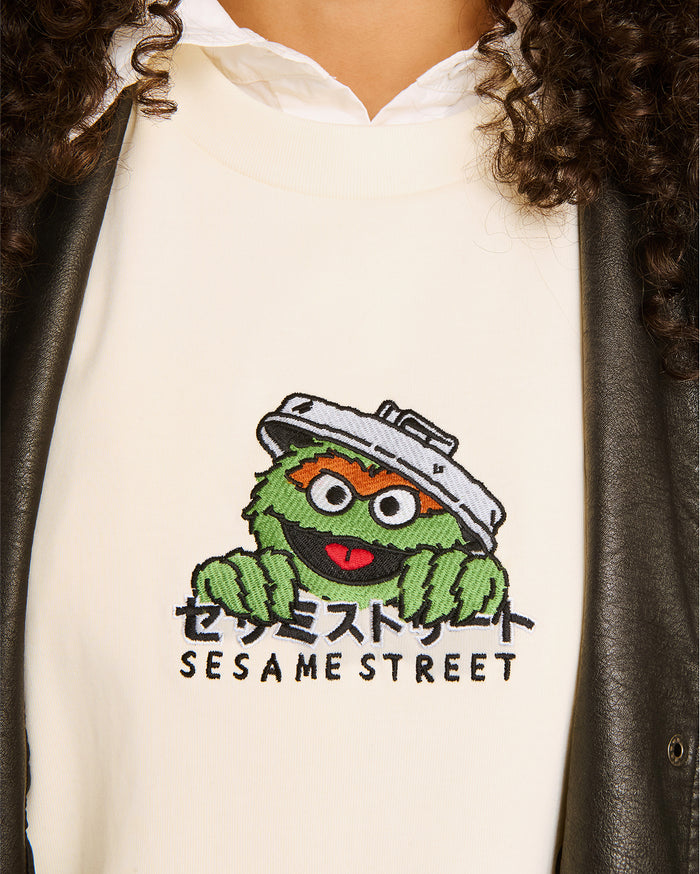Oscar Tokyo Oversized Embroidered Tee