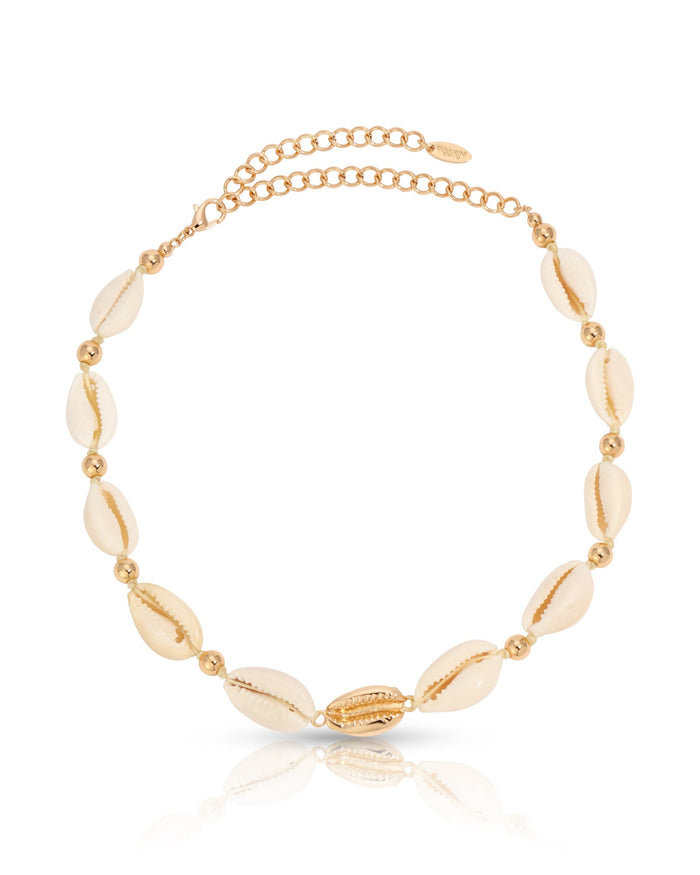 Out to Sea Cowrie Shell Necklace