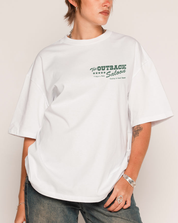 Outback Saloon Oversized Tee Australia