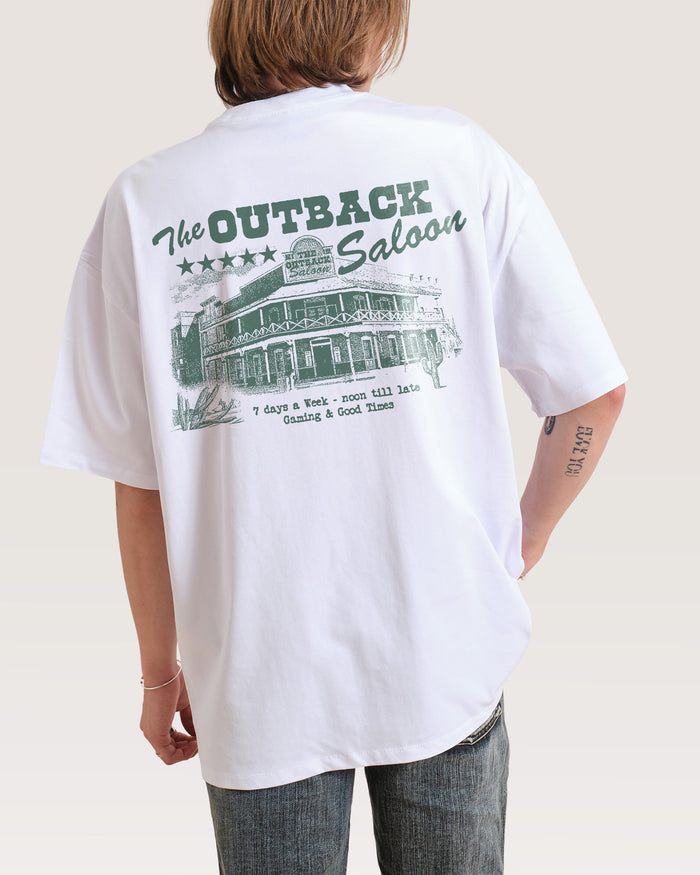 Outback Saloon Oversized Tee Australia