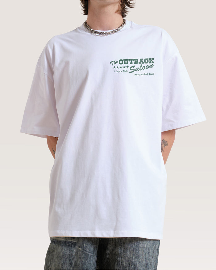 Outback Saloon Oversized Tee Australia