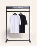 Oversized Tee 2-Pack: Black, White