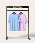 Oversized Tee 2 Pack: Powder Blue, Lilac