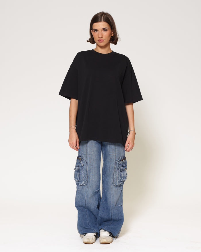 Oversized Tee 3 Pack: Black