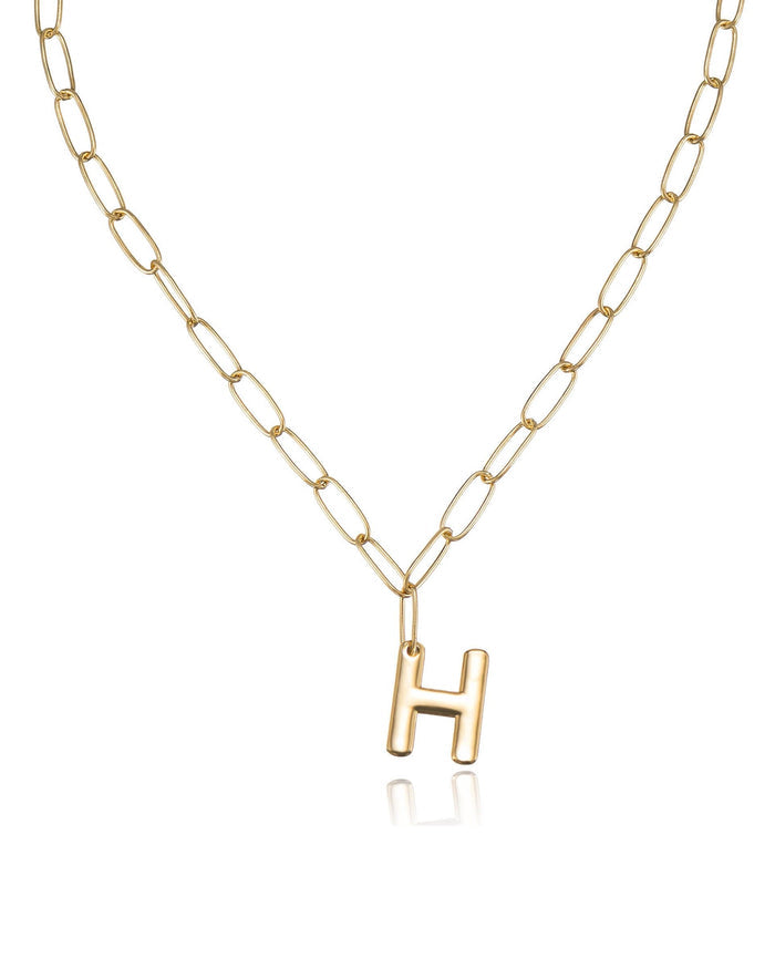 18k Gold Plated / H / One Size