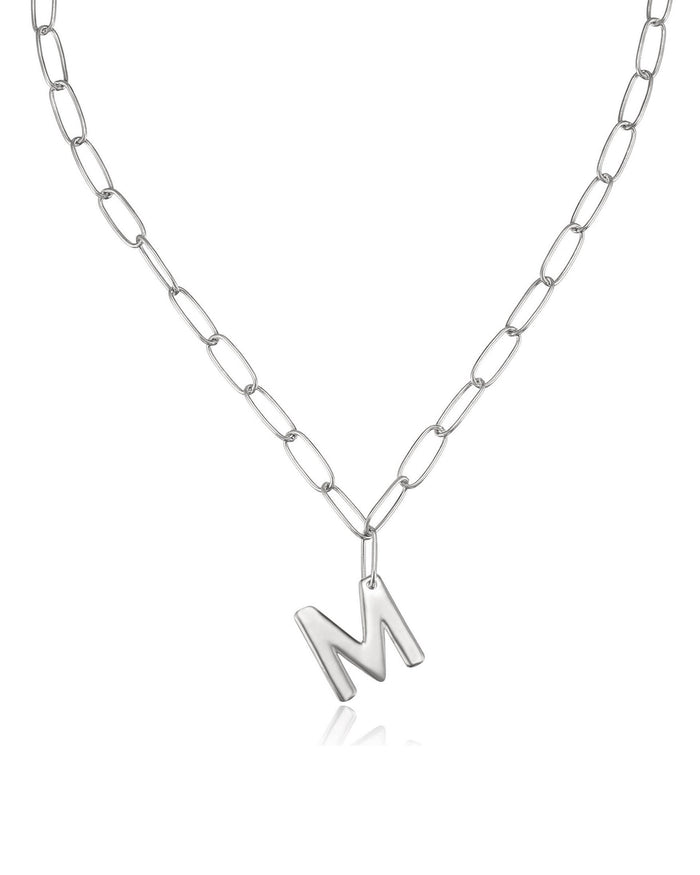 Rhodium Plated / M / One Size