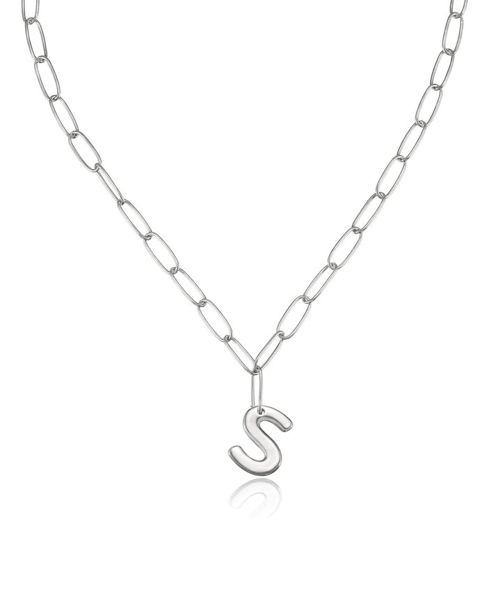 Rhodium Plated / S / One Size
