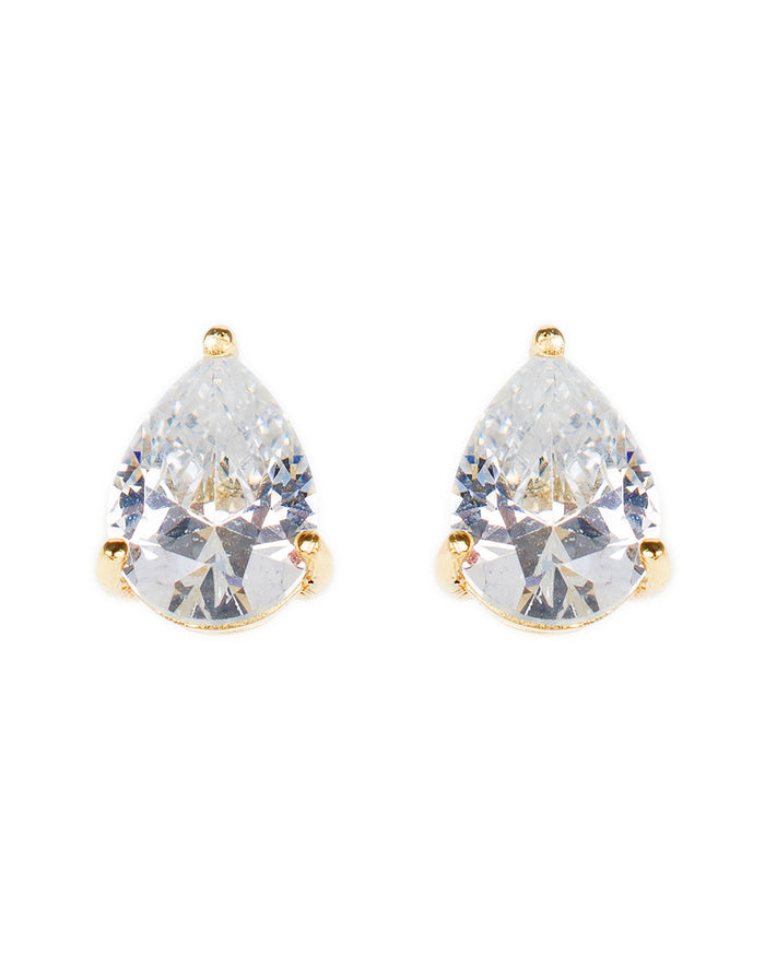 Pear Cut Stud Earrings