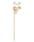 Pearl Drama Ear Cuff Set