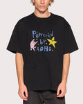 Powered by ADHD Black Oversized Tee