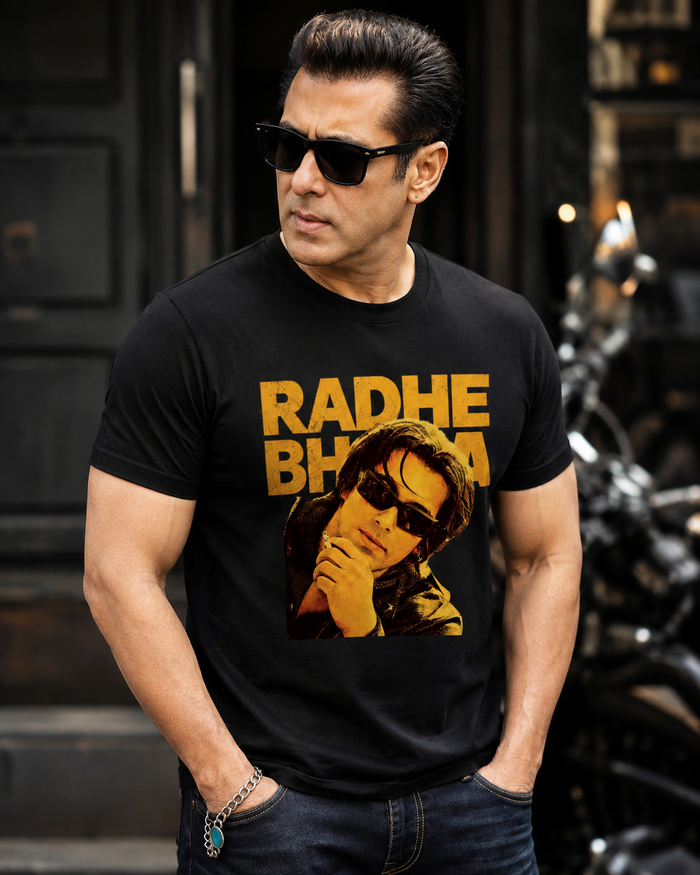 🔥 Radhe Bhai Unisex T-Shirt | Premium 100% Cotton
