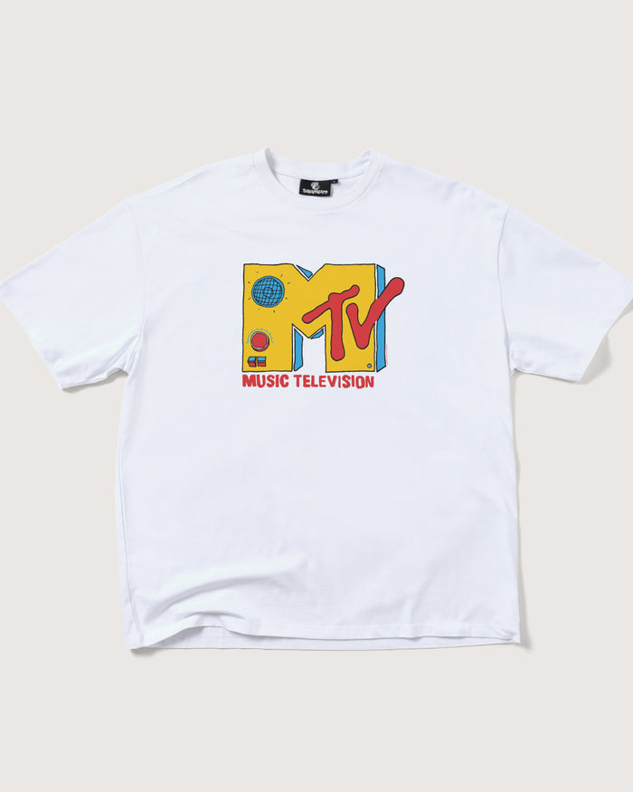 Radio MTV Logo Oversized Tee
