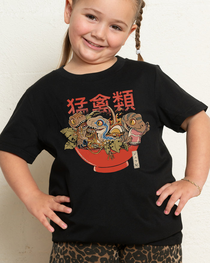 Ramen Raptors Kids T-Shirt Online Australia