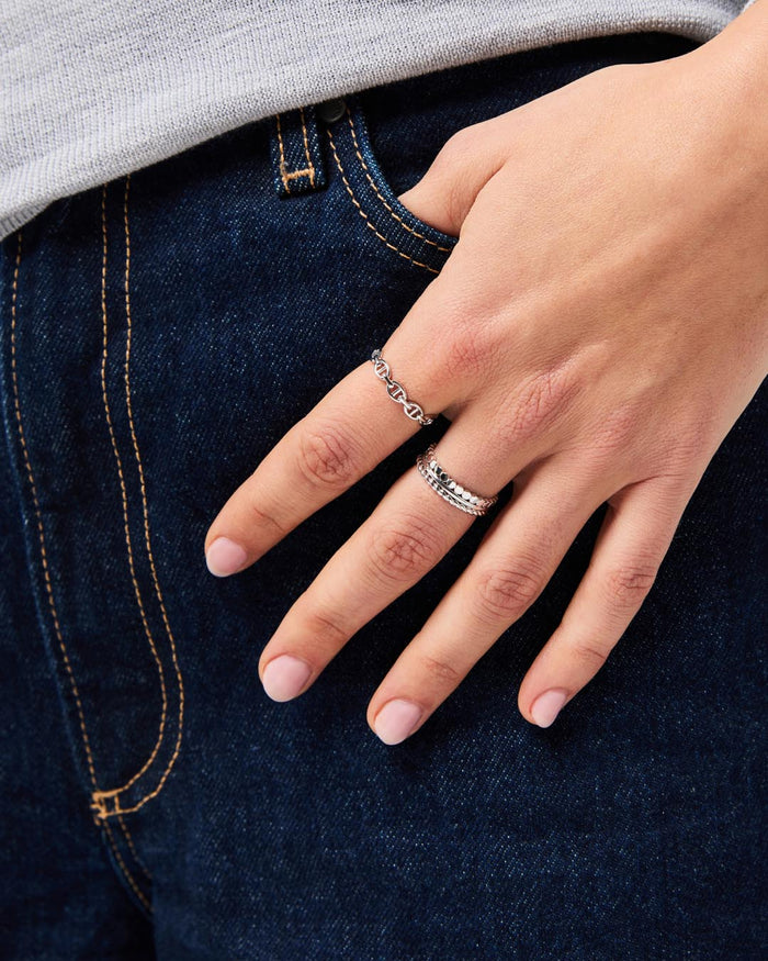 Ring Set - Adrianna Set Silver