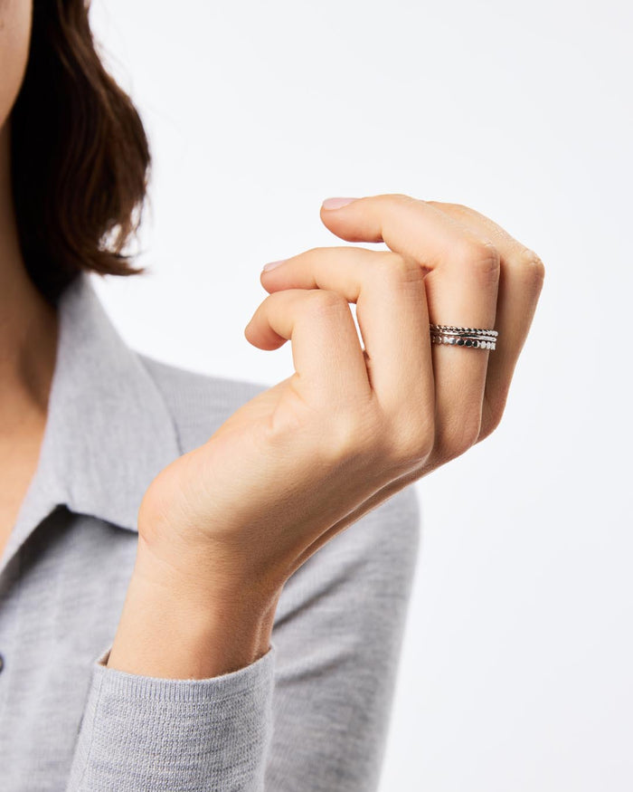 Ring Set - Adrianna Set Silver