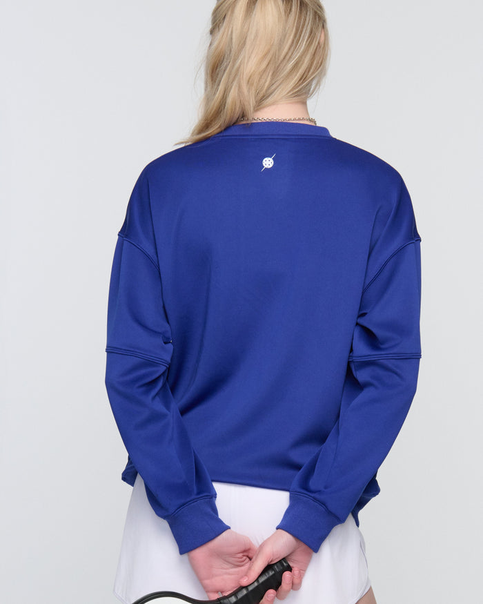 Rosa Pickleball Sweater – Long Sleeve Crewneck