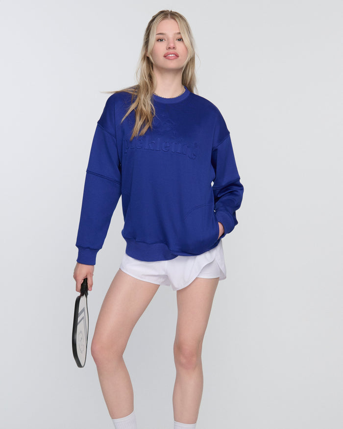 Rosa Pickleball Sweater – Long Sleeve Crewneck