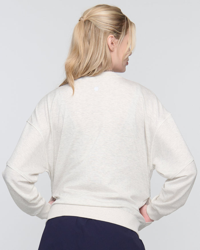 Rosa Pickleball Sweater – Long Sleeve Crewneck