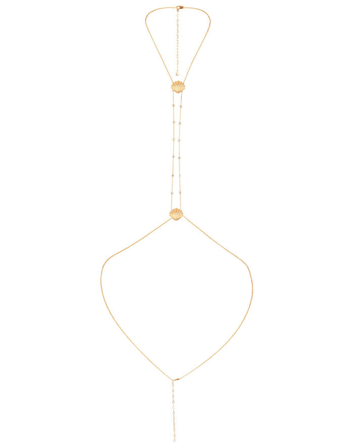 Scallop Shell Body Chain
