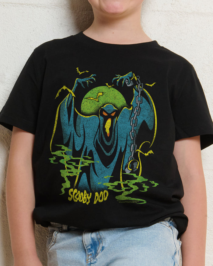 Scooby-Doo Green Ghost Kids T-Shirt