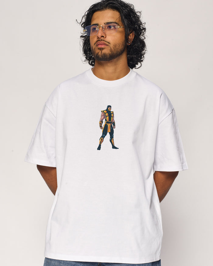 Scorpion Mortal Kombat Oversized Tee