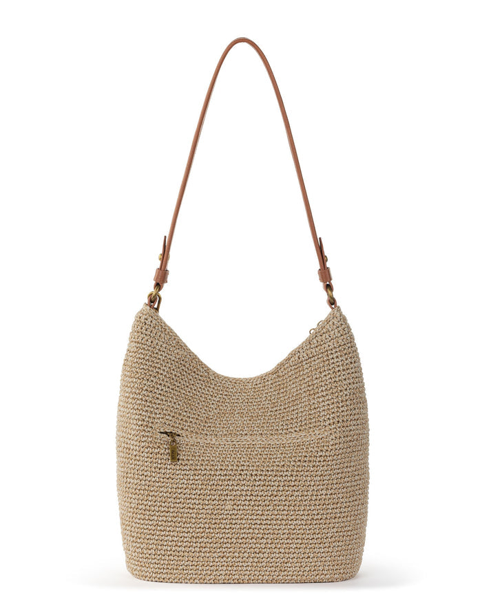Sequoia Hobo - Hand Crochet - Bamboo Static