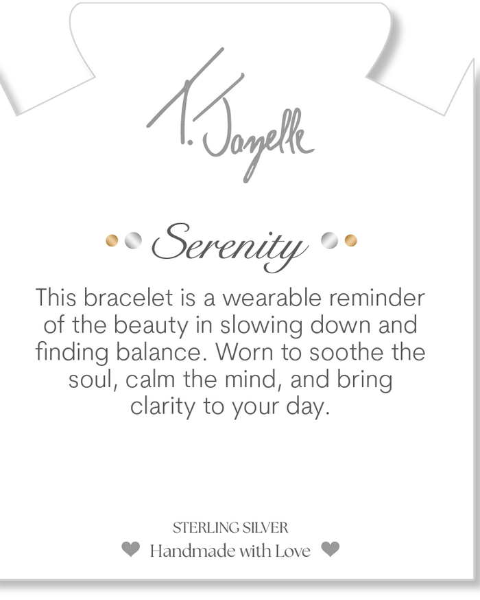 Serenity Collection- Gold Gemstone Bracelet
