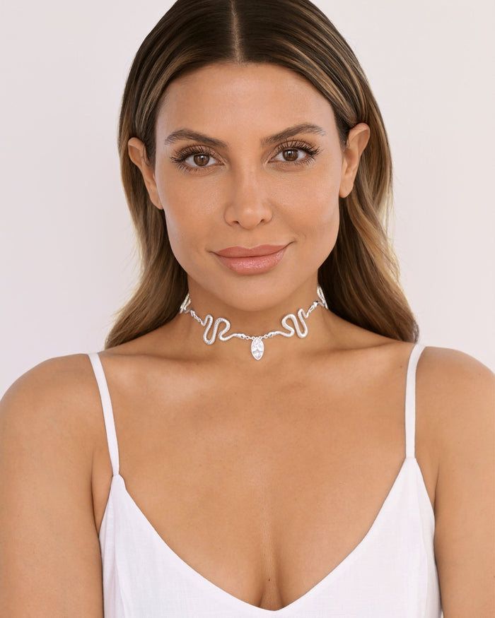 Serpentina Snake Choker