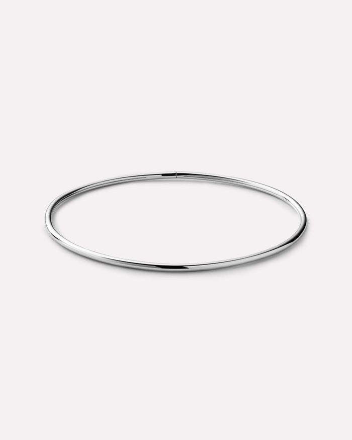 Silver Bangle - Carter Silver (2mm)