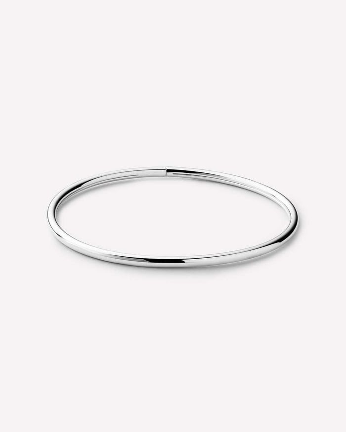 Silver Bangle - Carter Silver (3mm)