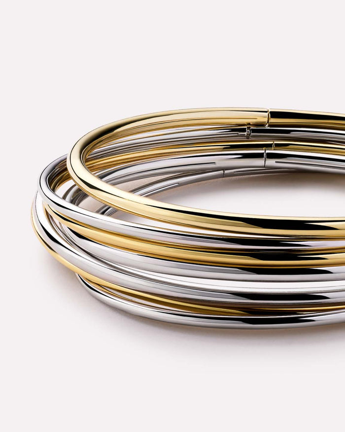 Silver Bangle - Carter Silver (3mm)