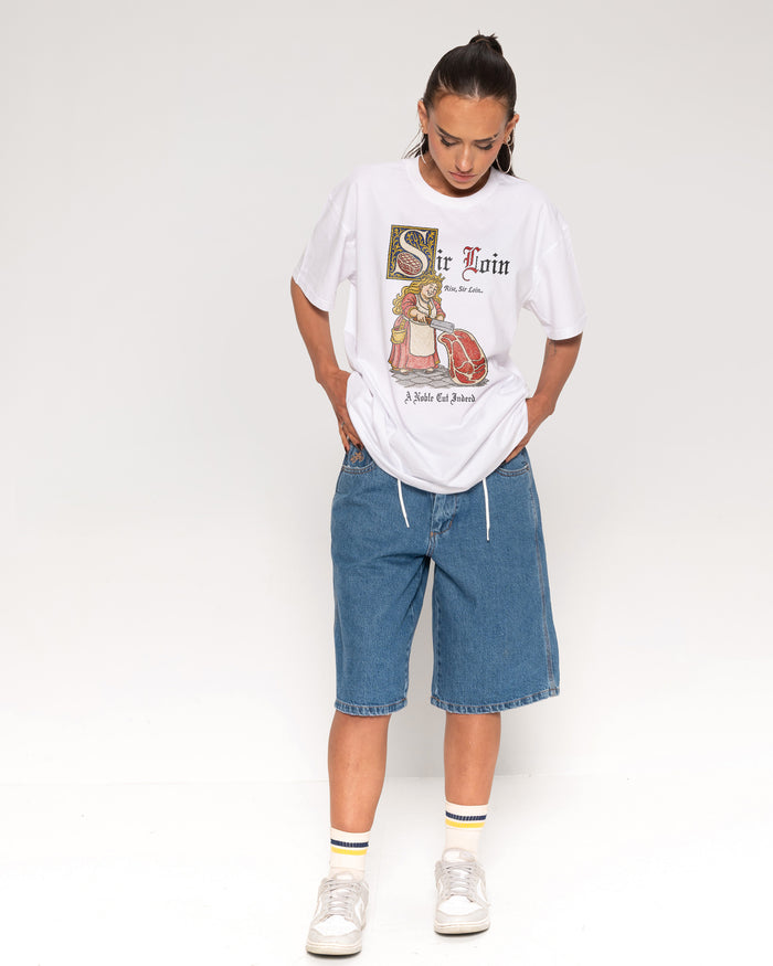 Sir Loin White T-Shirt