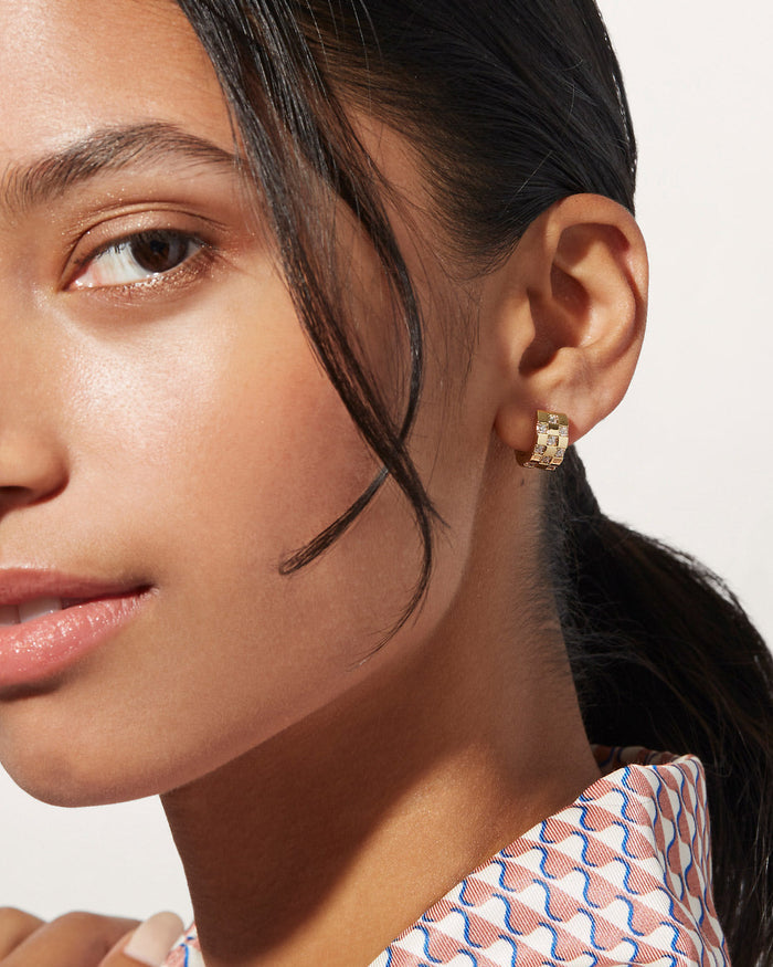 Small Hoop Earrings - Eden