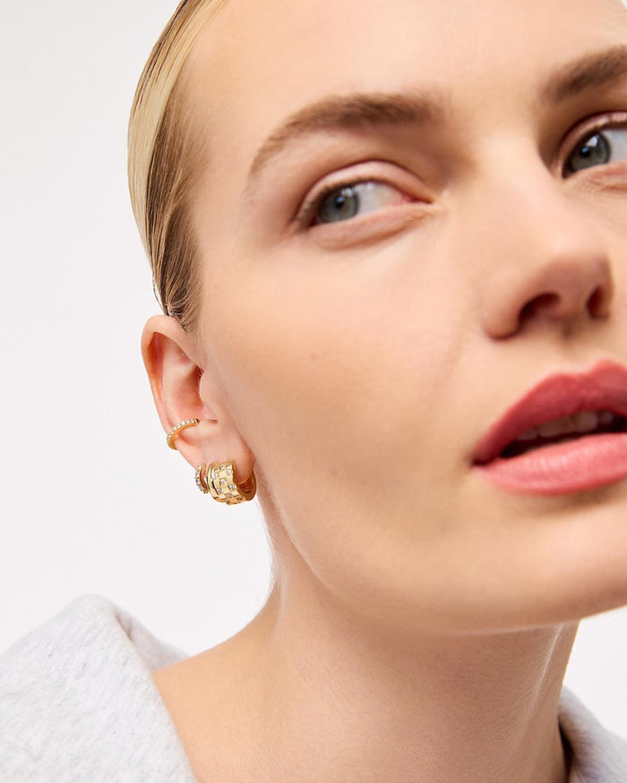 Small Hoop Earrings - Eden