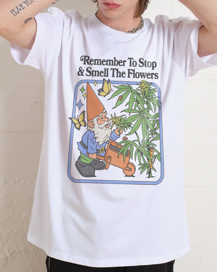 Smell The Flowers T-Shirt Australia Online