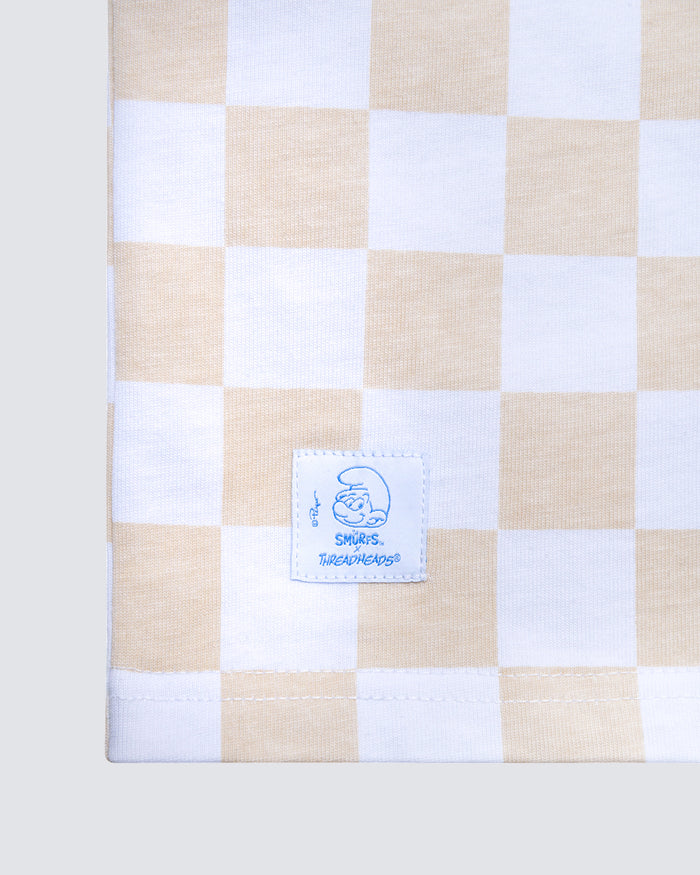 Smurf Check Oversized Tee