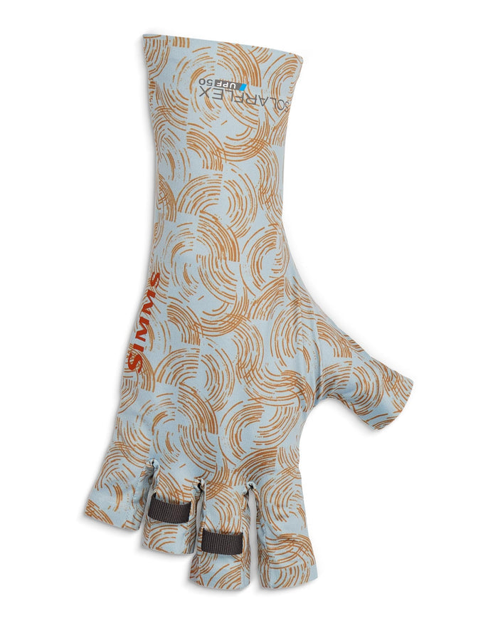 SolarFlex SunGlove Tabletop Front Half Moon Steel Blue