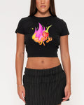 Spicy Black Baby Tee