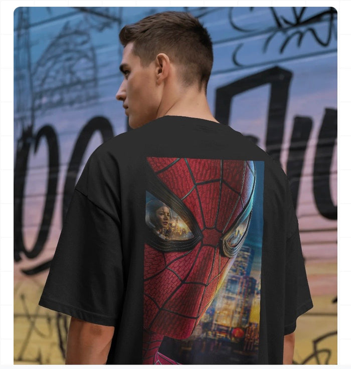 SPIDER MAN BND Unisex Oversized Standard T-Shirt