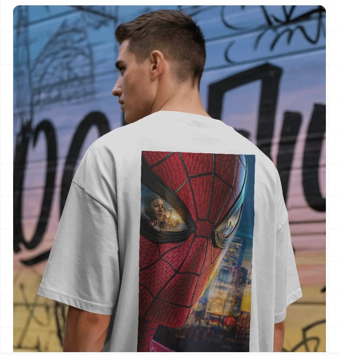 SPIDER MAN BND Unisex Oversized Standard T-Shirt