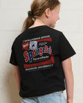 Spongebob Bob Black Kids T-Shirt
