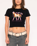 Stable? That's For Horses Black Baby Tee