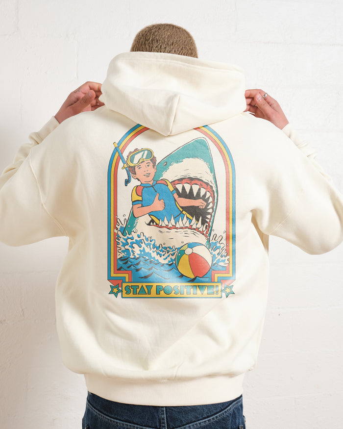 Stay Positive Front and Back Hoodie Australia Online