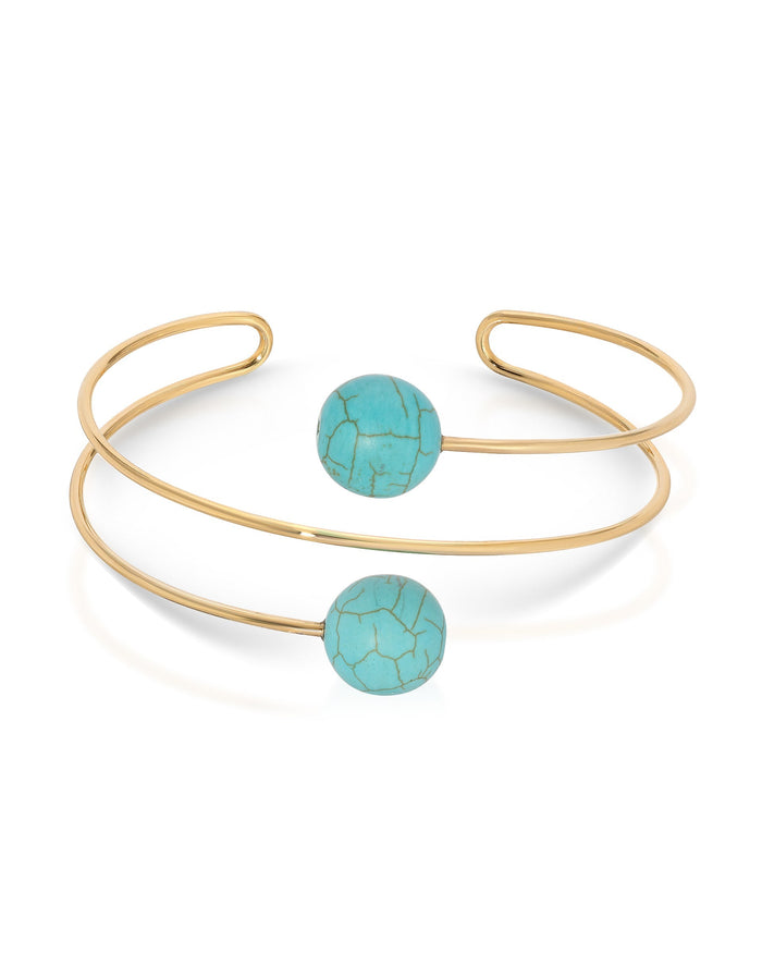 Summer Escape Turquoise Cuff
