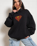 Superman Classic Logo Hoodie Australia Online Threadheads