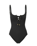 Taylor One Piece Black Texture