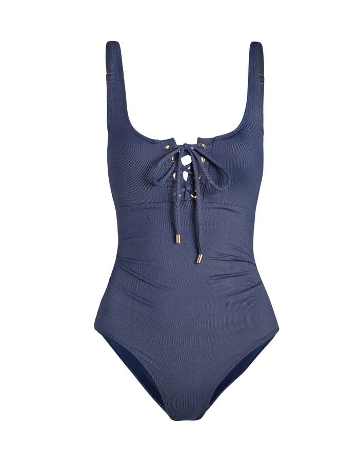 Taylor One Piece In Indigo Twill