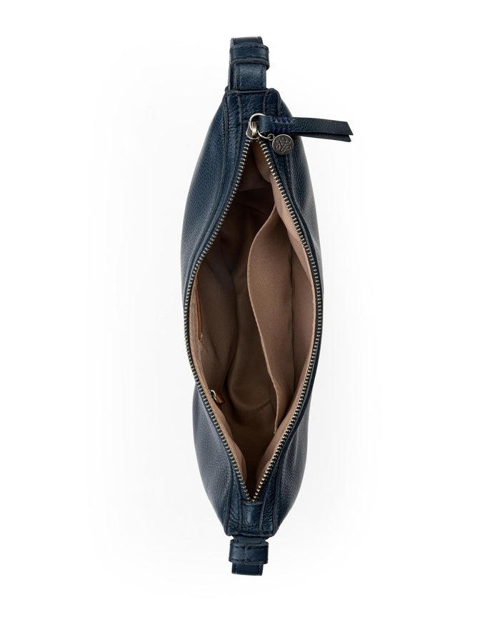 Tess Shoulder Bag - Leather - Indigo
