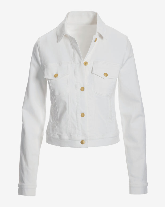 The Essential Denim Jacket White